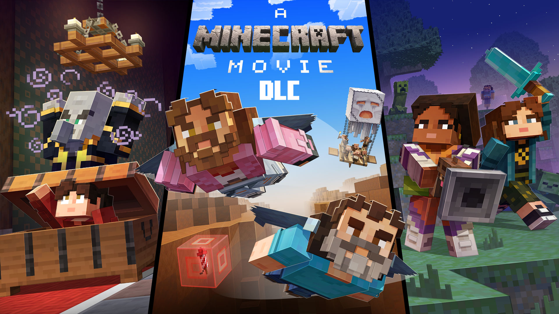 Minecraft Movie DLC Hero Image